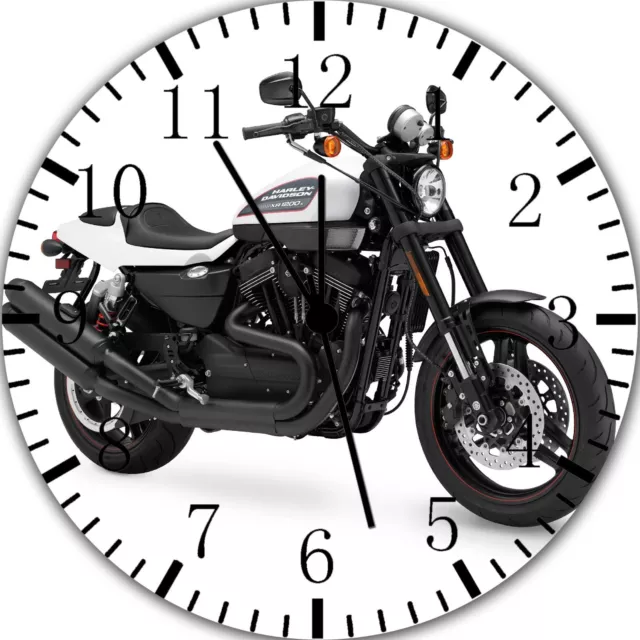 Americano Moto Frameless Bordes Wall Clock Bonito Para Regalos O Decoración Y129