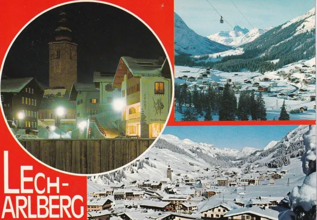 Alte Postkarte - Lech-Arlberg