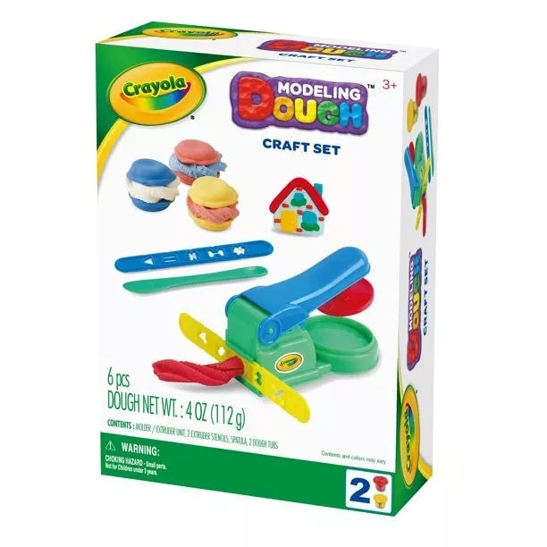 Crayola Modellierungsteig Handwerk Set A1-1013 BRANDNEU & verpackt