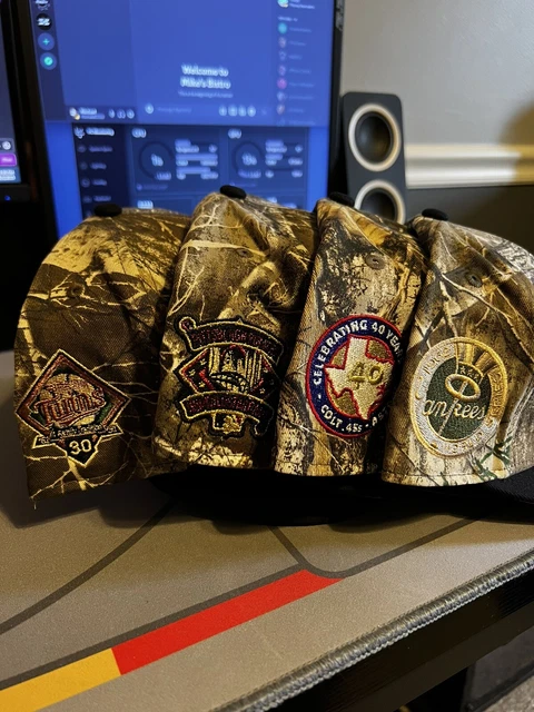 New Era 59Fifty Real Tree Camo 7 7/8 Bundle Used & New