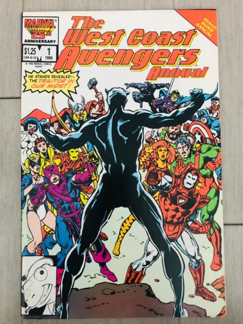 Marvel Comics West Coast Avengers Annual #1 | 1986 | Part 2 Of Betrayal Story NM