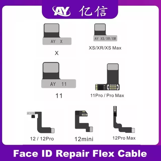 AY A108 Dot Matrix Repair Battery Flex Cable For iPhone X XS MAX 11 12 13 14 15