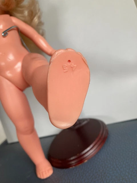 poupée mannequin vintage Famosa "Irvine" 36cm yeux marguerite soeur de Nancy 19