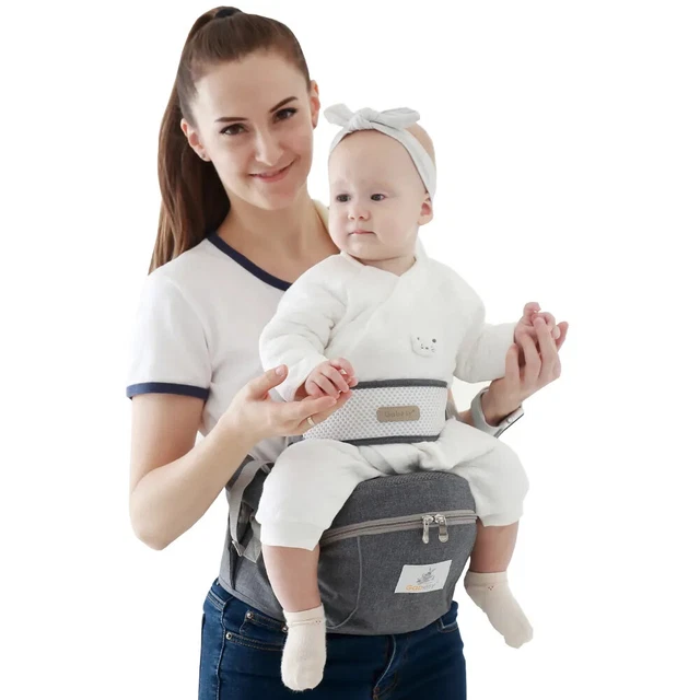 Soporte para cinturón de bebé con asiento de cadera para bebé recién nacido asiento de cadera mochila viaje al hogar