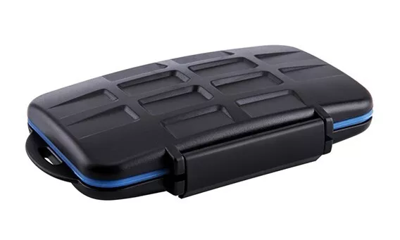 Memory Card Case MC-1 Speicherkartenbox für 4 CF und 8 MS Pro Duo Karten