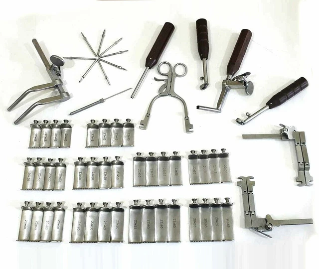 New Casper Cervical Vertebral Column Premium Set Retractor Stainless Steel