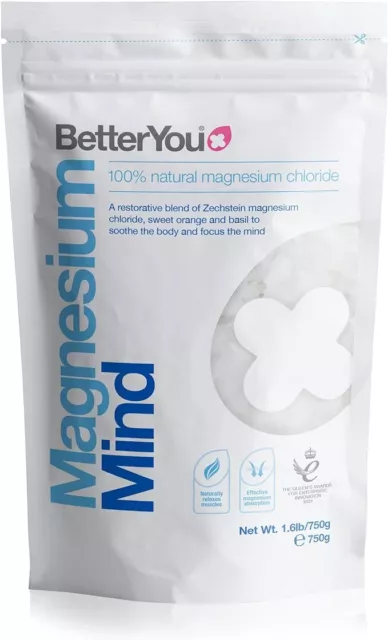 BetterYou BetterYou Magnesium Flakes Mind 750g-3 Pack