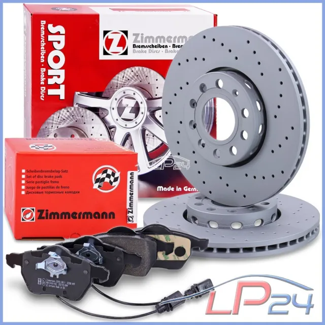 Zimmermann Sport Disques Coat Z+Plaquettes Avant Pour Audi A4 B6 8E 1.6- 3.0