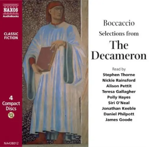 Giovanni Boccaccio The Decameron (CD) Classic Fiction (US IMPORT)