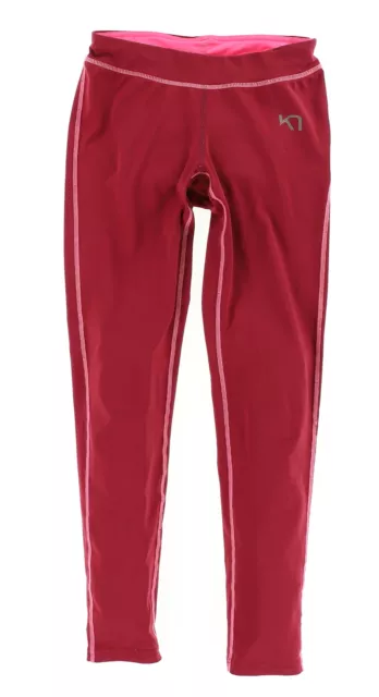 Kari Traa pantaloni donna pantaloni per il tempo libero pantaloni taglia XS leggings rosso vino 109683