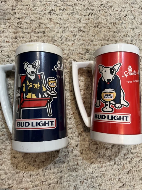 BUD LIGHT SPUDS MacKenzie Stein 222.95 - PicClick UK