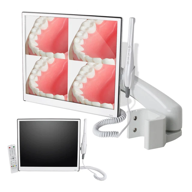 17" High-Definition AIO Monitor WIFI 8 Mega Pixels Dental Intraoral Camera 6 LED