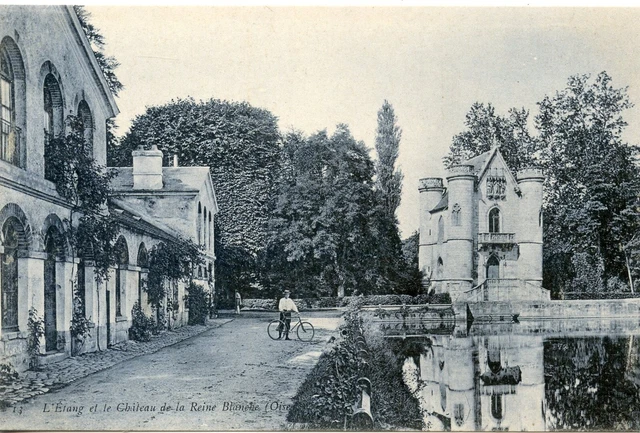 Carte Postale L'etang Et Le Chateau De La Reine Blanche / Oise