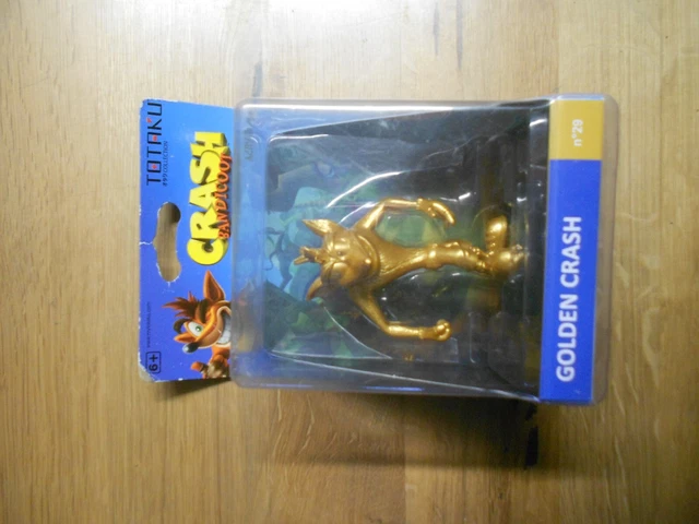 Lot De 3 Figurines Totaku - Aloy (HZD) / Kratos (GoW) / Crash Bandicoot - Neuves