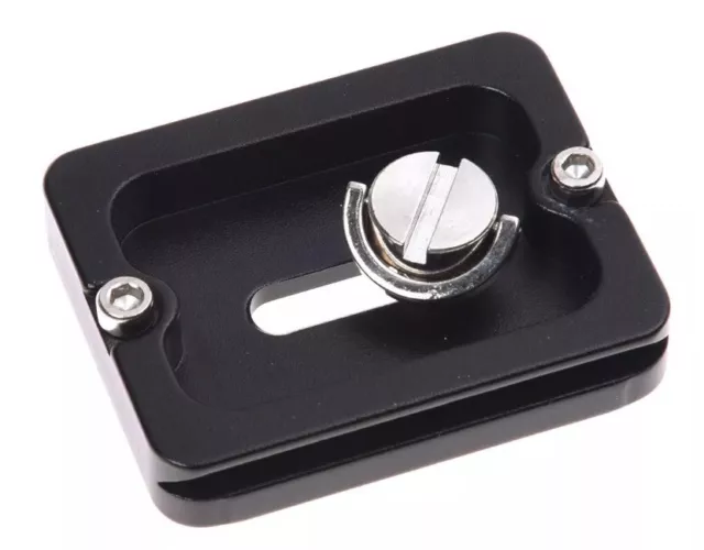 PU-50 1/4" Universal Quick Release Plate for Standard Tripod Ballhead Metal UK 2