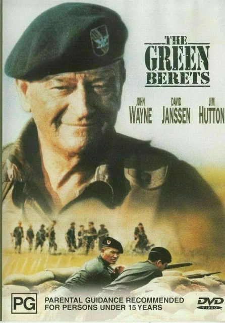 THE GREEN BERETS DVD - John Wayne (Region 4, 1968) Free Post $15.00 -  PicClick AU