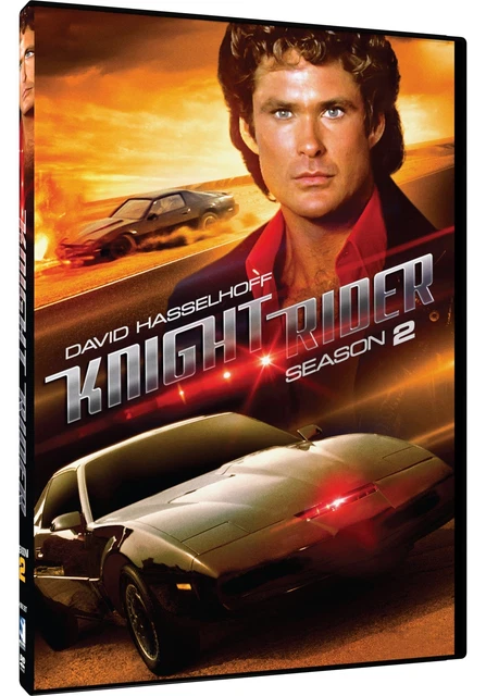 KNIGHT RIDER: SEASON Two (DVD) David Hasselhoff Edward Mulhare Rebecca ...
