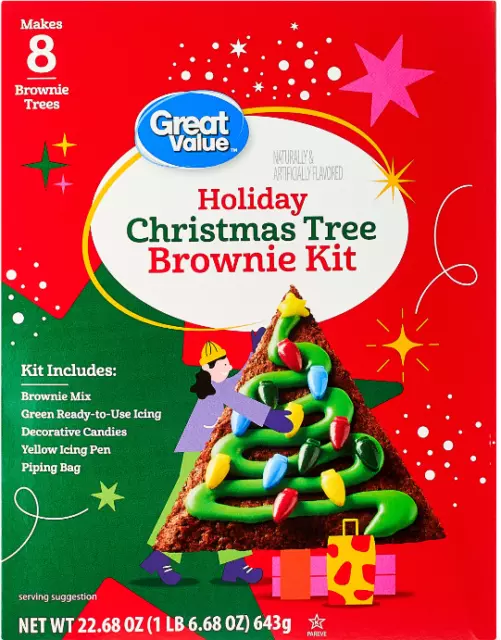 Kit brownie HOLIDAY ""Christmas Tree"" miscela cottura 643 gr originale USA