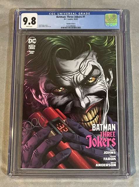 Batman Three Jokers #1 Dynamite Variant CGC 9.8 Joker