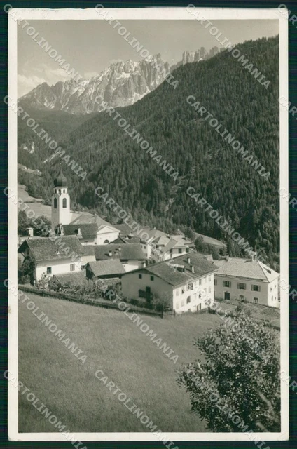 Bolzano Nova Levante Strada Dolomiti Latemar Foto cartolina MX3473