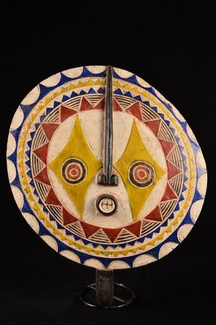 18457 African Old Bwa / Sun Mask / Mask Burkina Faso