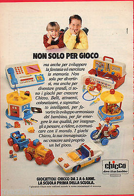 Pubblicità 1994 Vintage advertising X7307 Nuovo Chicco Walkie Talkie 