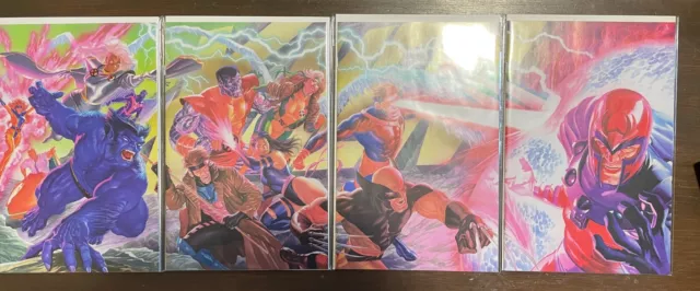 X-MEN Alex Ross CONNECTING SET Uncanny Avengers 1 X-MEN 25 26 Dark X-Men 1 2023