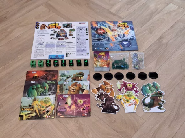 King of Tokyo Brettspiel - Richard Garfield 2014 Edition 2