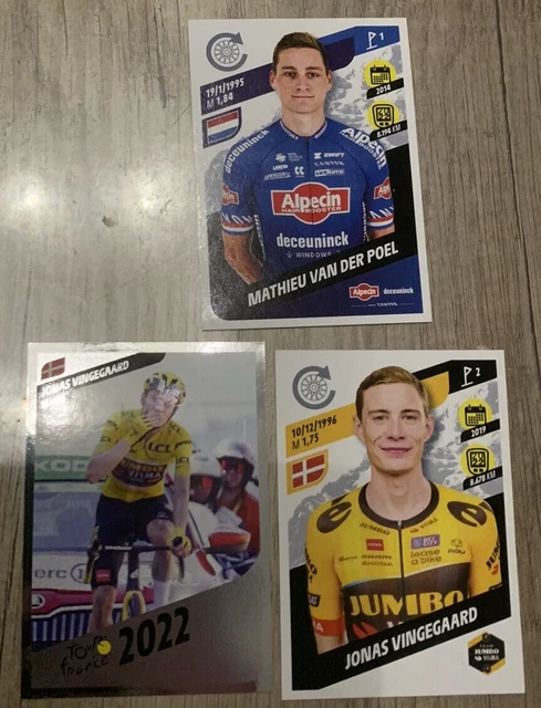 Panini Tour De France 2023 – Blister 10 Pochettes + 1 Offerte – 55 Stickers – Album Cyclisme à Collectionner