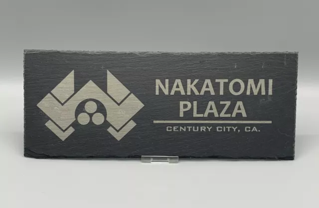 Die Hard Inspired Nakatomi Plaza Slate Serving Platter