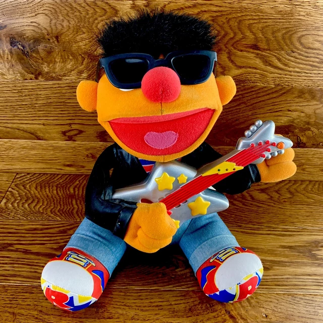 VINTAGE SESAME STREET Rock & Roll Ernie Electronic Musical Toy 1998
