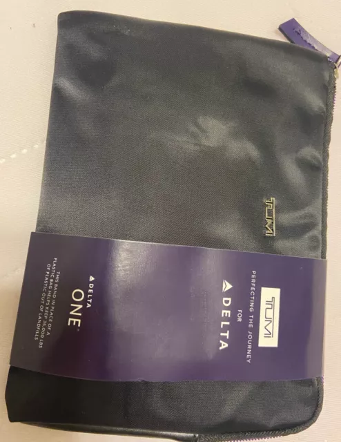 Delta Airlines TUMI AMENITY KIT Pouch First Class DELTA ONE