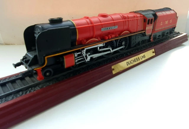 ATLAS EDITIONS DUCHESS LMS Duchess Of Sutherland Locomotive Red Model ...