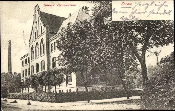 Ak Żary Sorau Niederlausitz Ostbrandenburg, Königliches Gymnasium - 10527725
