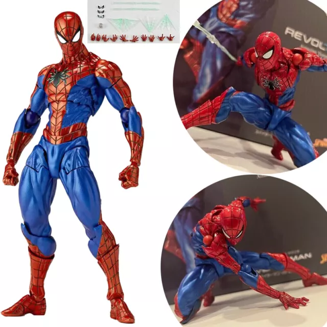 Kaiyodo Revoltech Amazing Yamaguchi Spider-Man Ver.2.0 Action Figure Box Gift