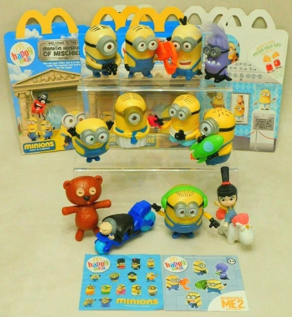 McDonalds Happy Meal Toys - Despicable Me/Minions x12 Figures