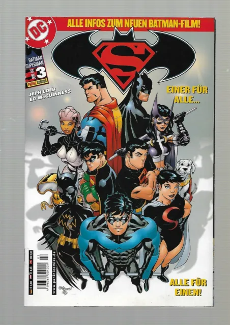 DC Comic - Batman - Superman Nr. 3 von 2004 - Panini Verlag - deutsch