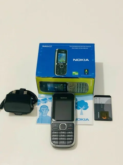 Brand New Nokia C2-01 - Black (Unlocked) Mobile Phone Boxed