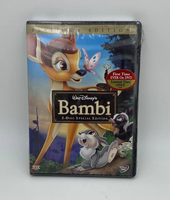 Bambi (DVD, 2005, 2-Disc Set, Special Edition/Platinum Edition)