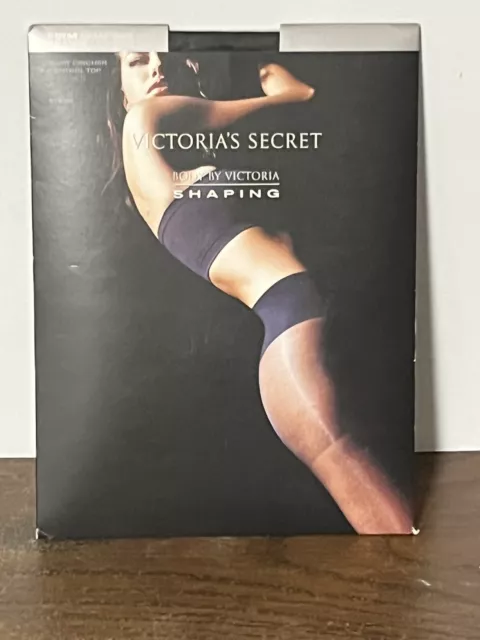 VICTORIA'S SECRET PANTYHOSE Body Waist Control Top Firm Shaping Hosiery  Size B $42.00 - PicClick
