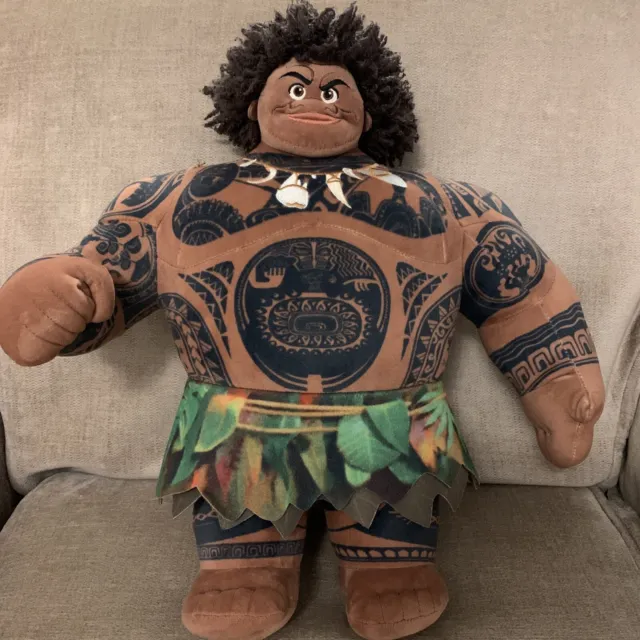 Official Disney Store Moana Maui Plush Large 16" Soft Toy