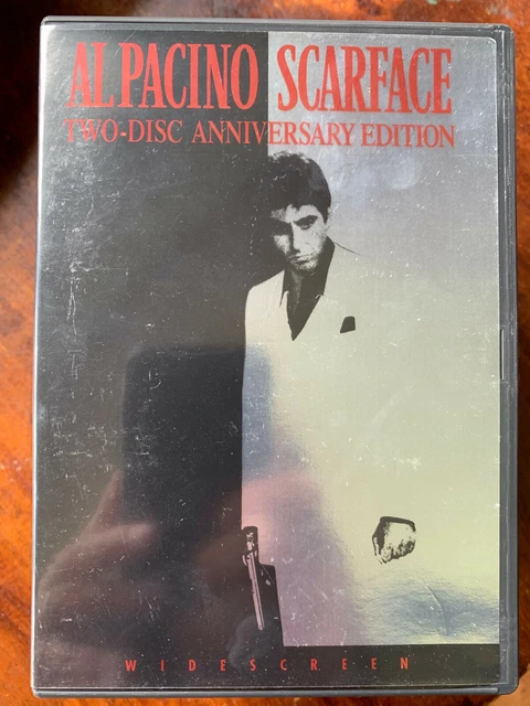 Scarface DVD 1983 Gangster Movie Classic 2 Disc Anniversary Edition Region 1