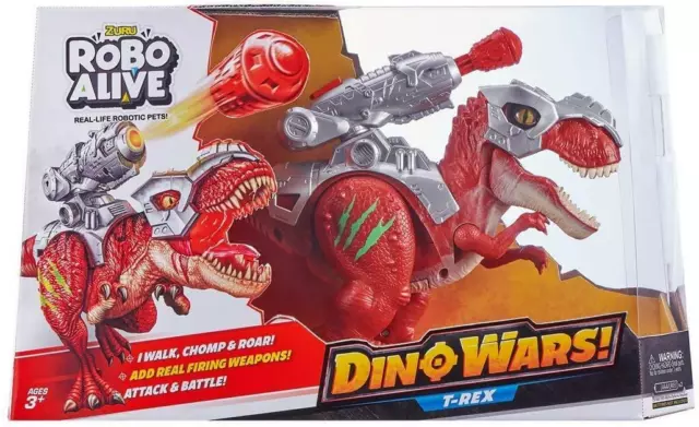 Nuevo Robo Alive Dino Guerras T-Rex