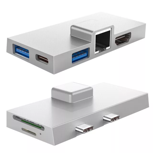 4K HDMI-kompatible USB 3.0 HUB-Dockingstation für Microsoft Surface Pro 8/9/X