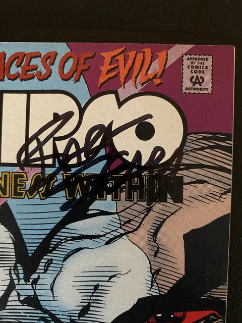 Eclipso: The Darkness Within #1 *SIGNED* by Bart Sears DC Comics 1992 NM 4 Books 4