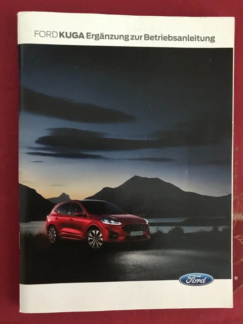 Bedienungsanleitung Ford Kuga 2022