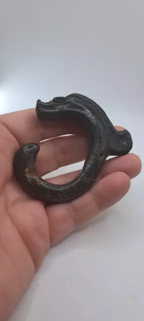 Chinese OLD Hongshan Stone / Jade Hand  Carved Amulet / pendant