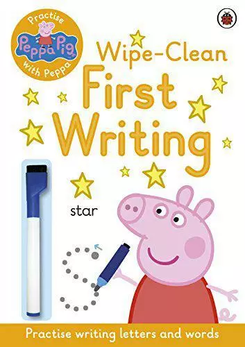 Peppa Pig: Practise with Peppa: Wipe-Clean First Writing by , NEW Book, FREE & F