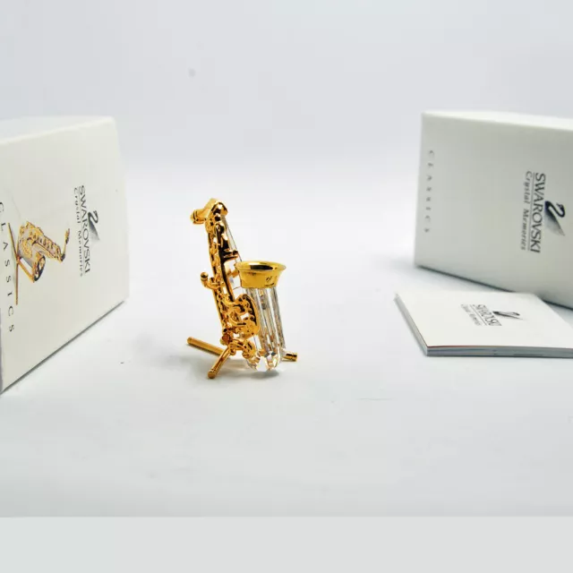 SWAROVSKI Crystal Memories Saxophone Cristaux Originals retired figuren Ovp 2