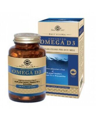 SOLGAR Advanced Omega D3 120 Perle